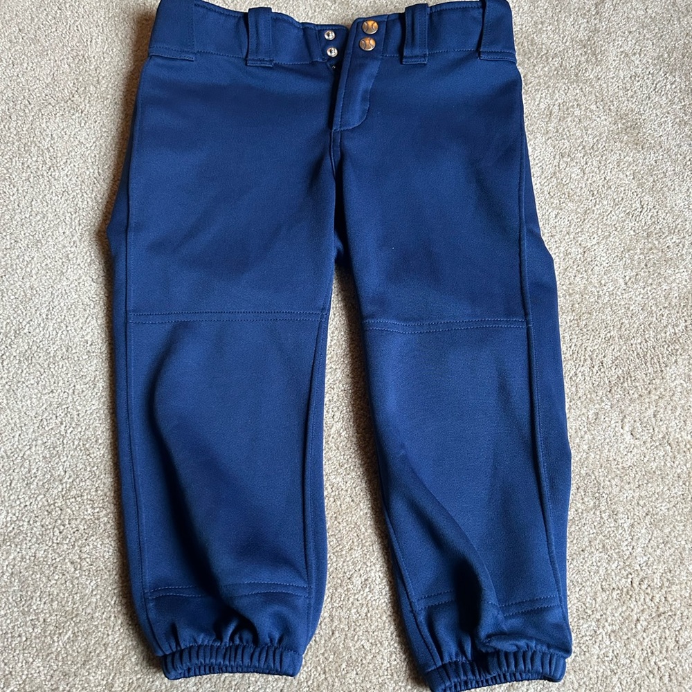 Youth Large Navy Rip It Softball pants